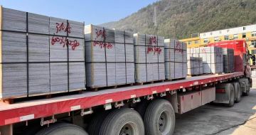 呼和浩特 芝麻灰地铺石出货日常