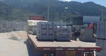 呼和浩特 芝麻白仿形路沿石，直形路沿石