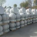 呼和浩特 白麻花岗岩石材圆球，石球，挡车球，隔离球，景观石球，风水球等