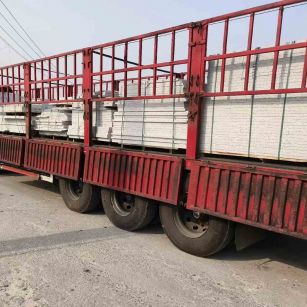 呼和浩特 白麻荔枝面外墙干挂，工厂装车日常