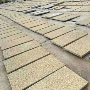 呼和浩特 黄金麻荔枝地铺石面排板