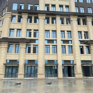 呼和浩特 黄金麻花岗岩荔枝面小区外墙干挂