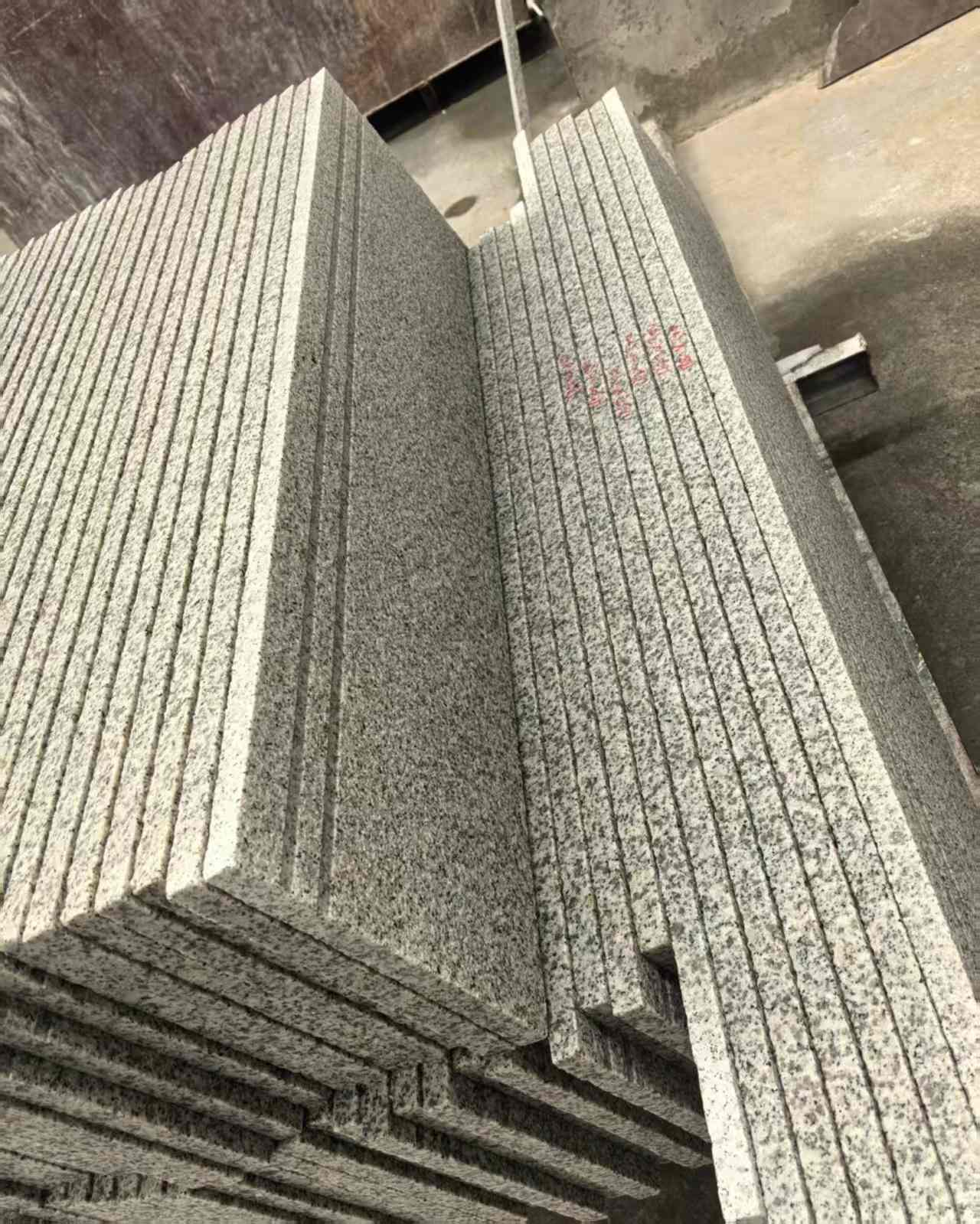 呼和浩特 白麻荔枝面花岗岩楼梯踏步