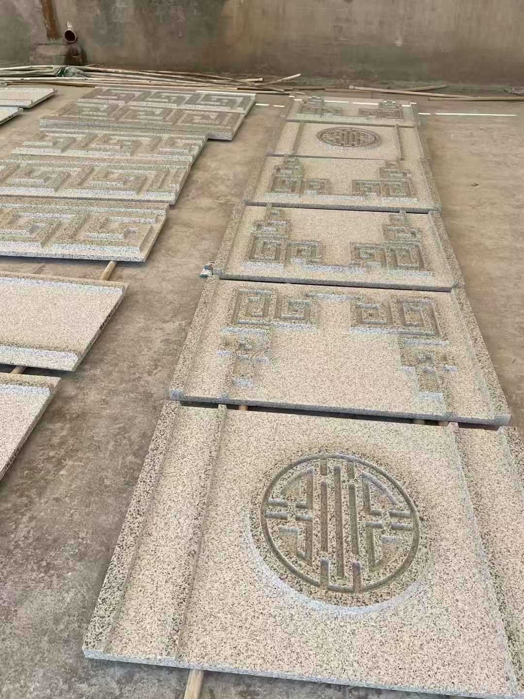 呼和浩特 白麻花岗岩外墙立面雕刻板