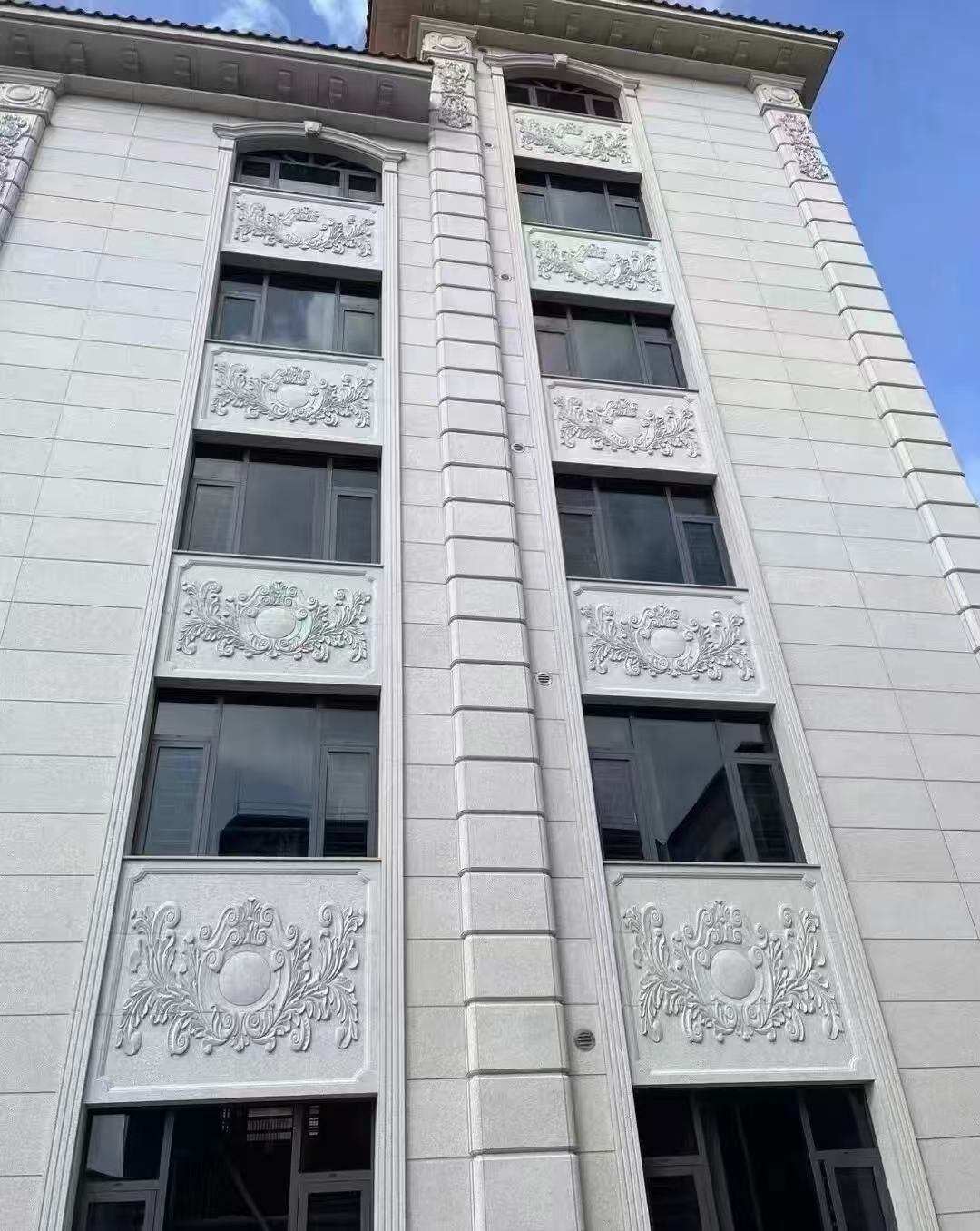 呼和浩特 白麻荔枝面花岗岩别墅外墙干挂