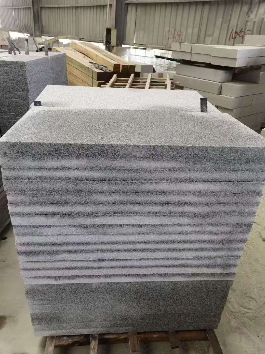 呼和浩特 芝麻白5公分火烧地铺成品，900*400，规格可定制